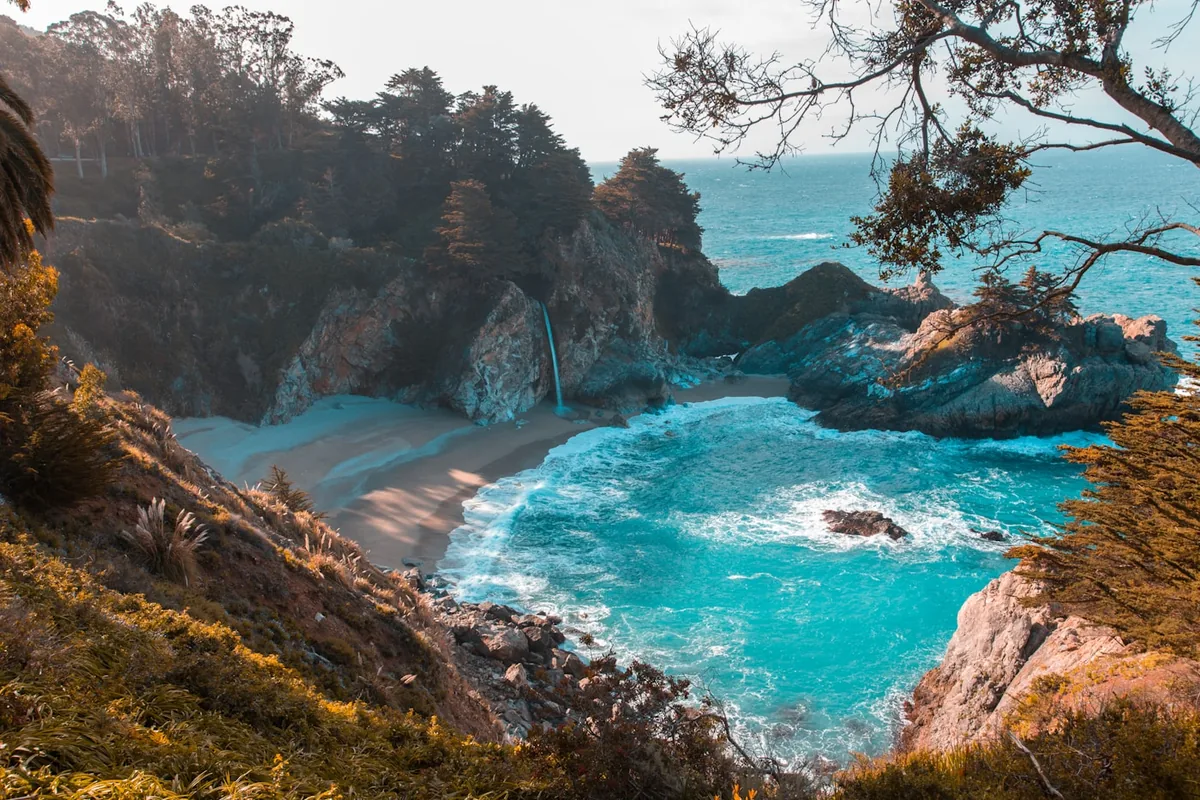 Blue coastal water placeholder